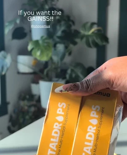 VitalDrops boxes in a customer video